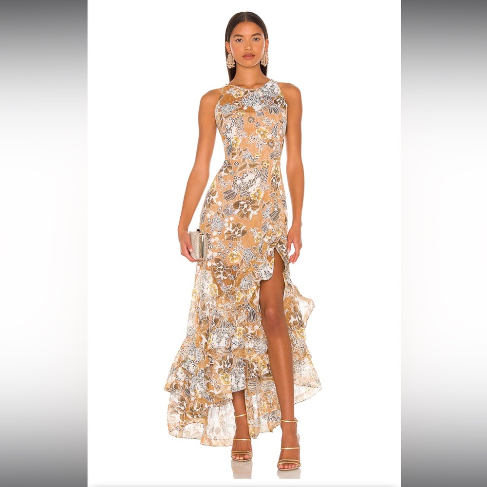 Bronx and Banco Sicilia Ruffle Dress. Size medium.